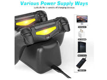 Dual Charging Dock PS 4 Wireless Controller